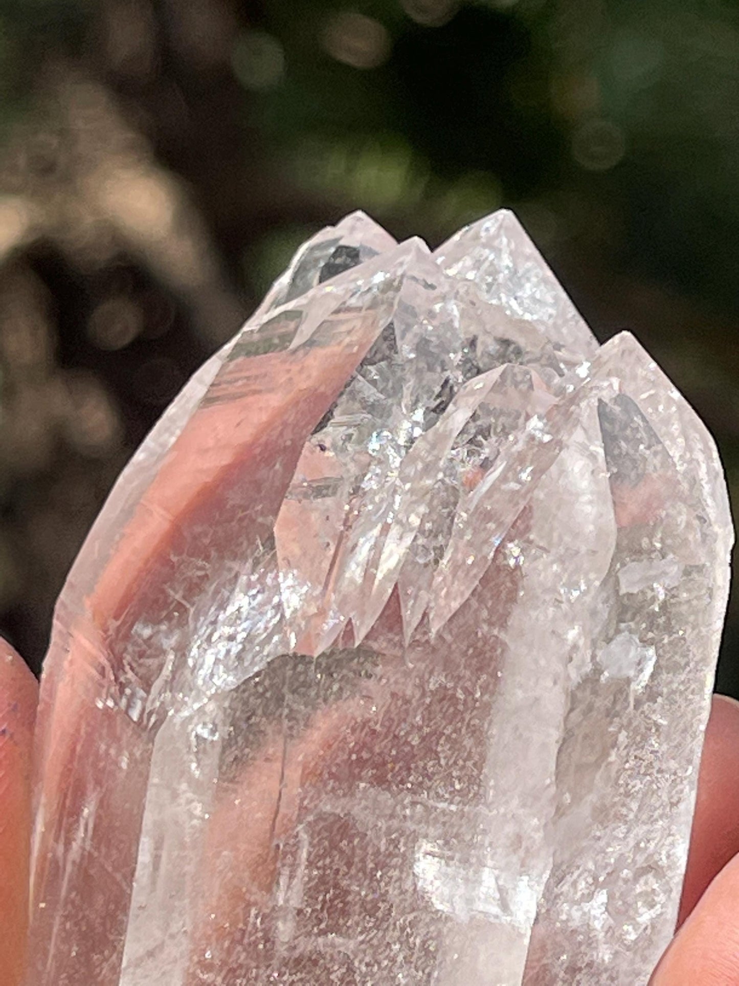 Himalayan quartz floater crystal