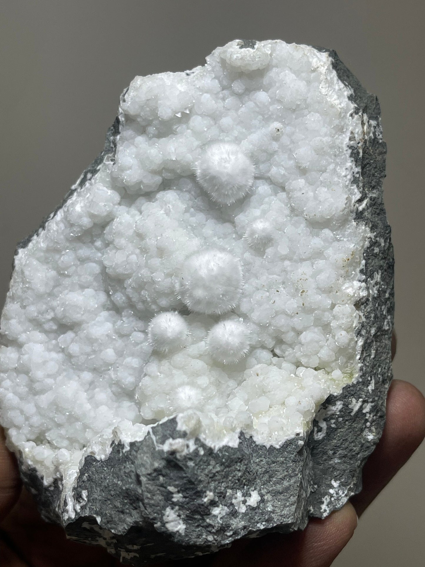 Multiple okenite ball on matrix