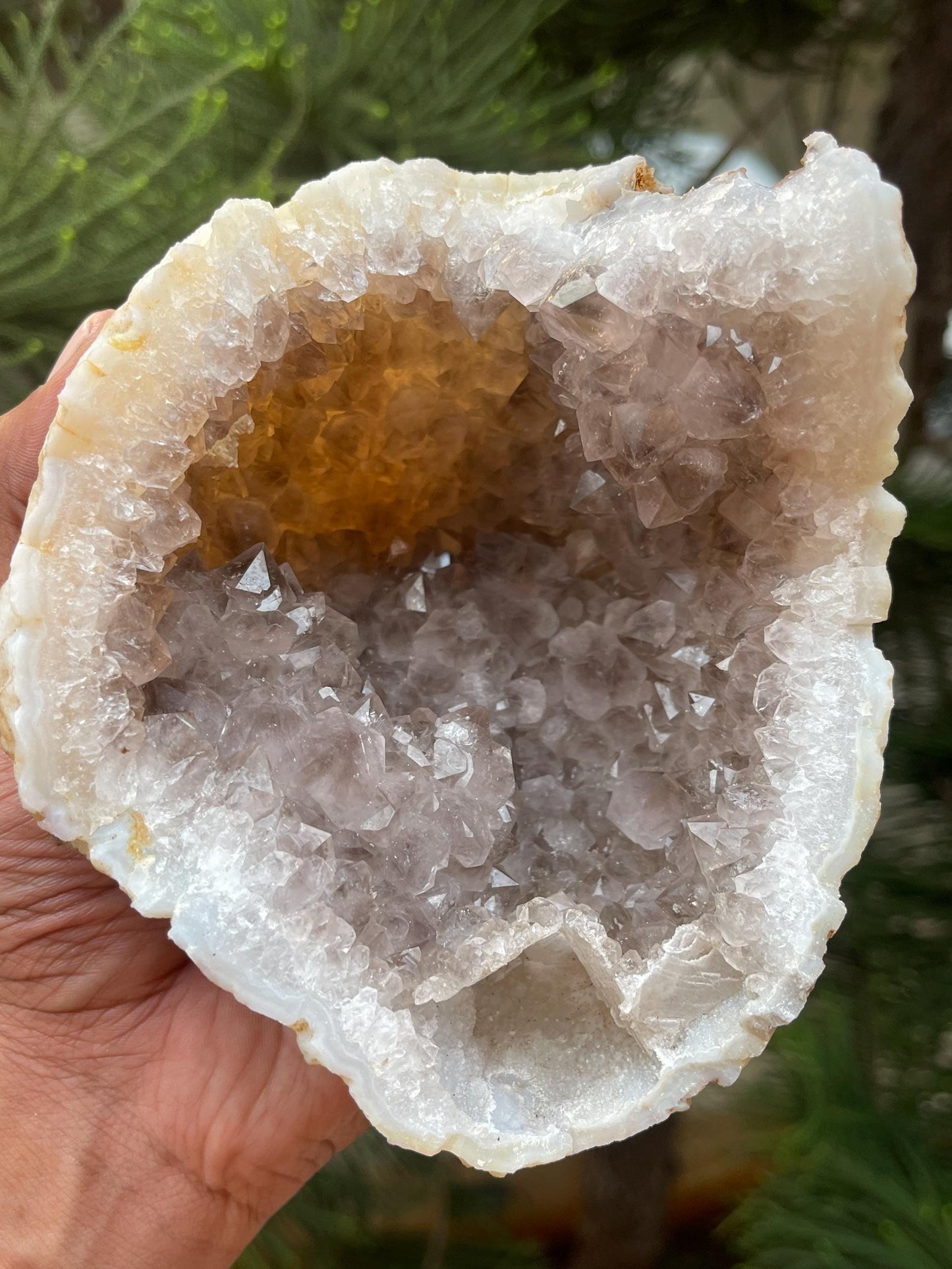 SMOKY QUARTZ GEODE