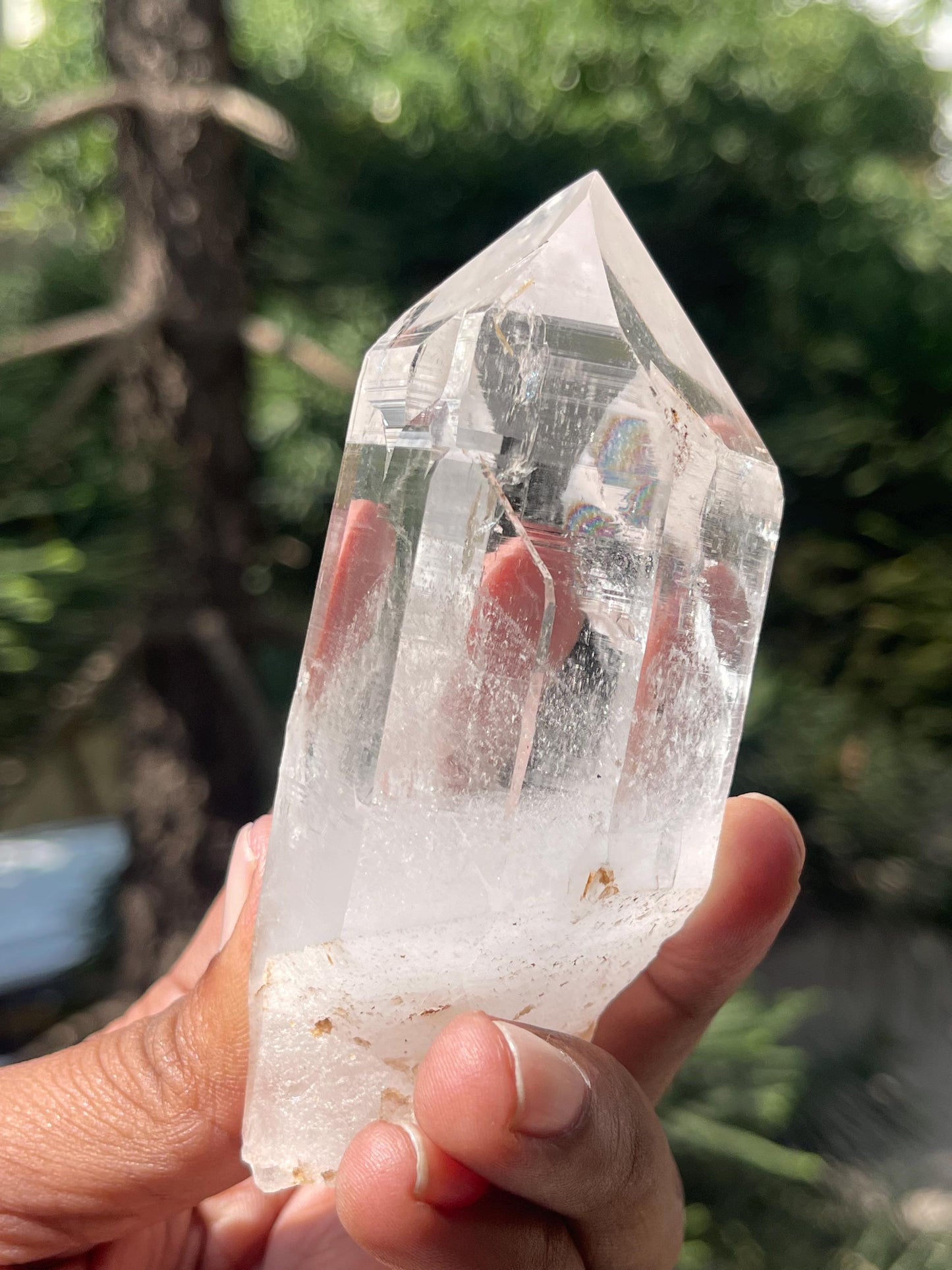 Himalayan clear quartz crystal