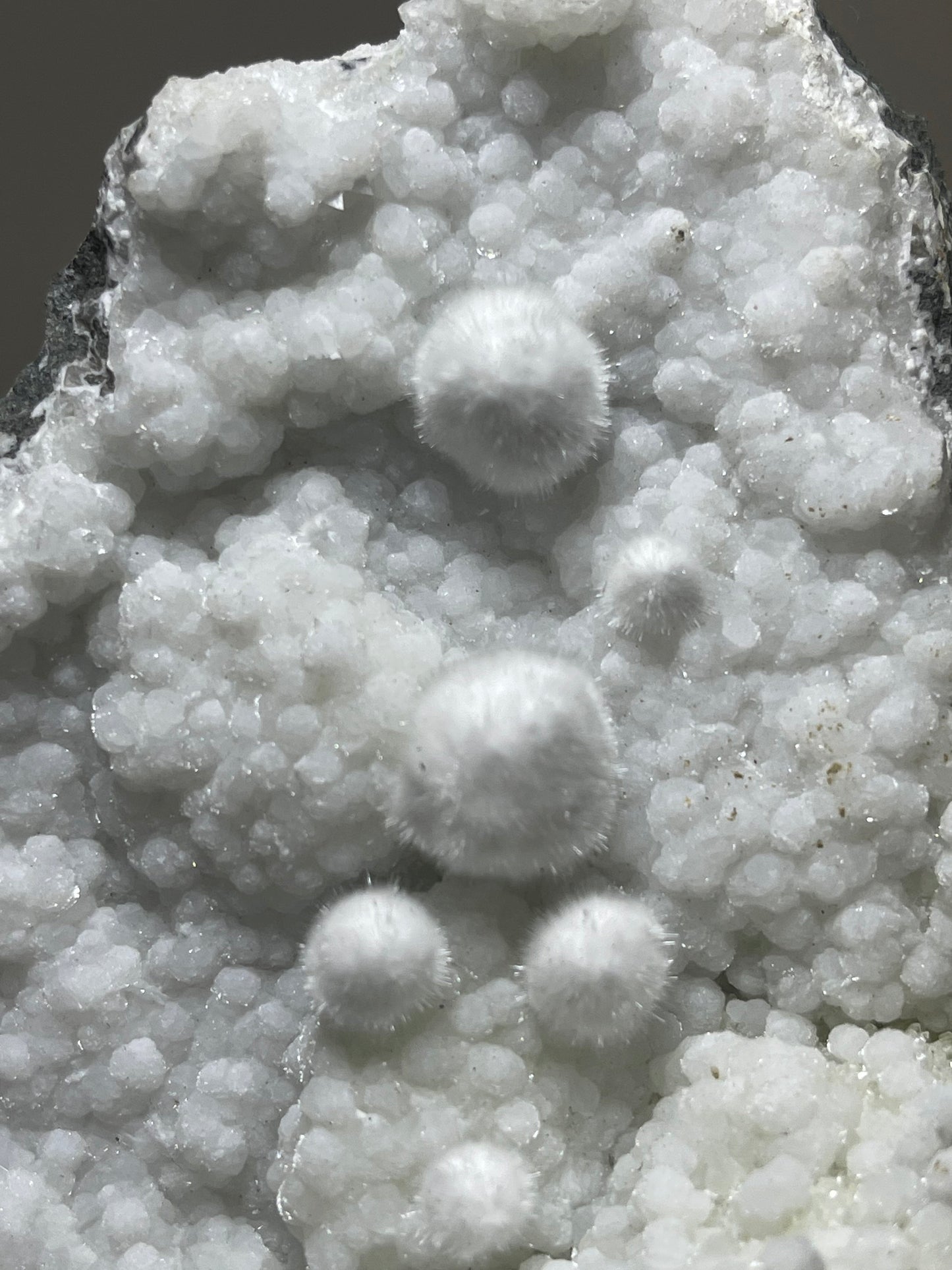 Multiple okenite ball on matrix