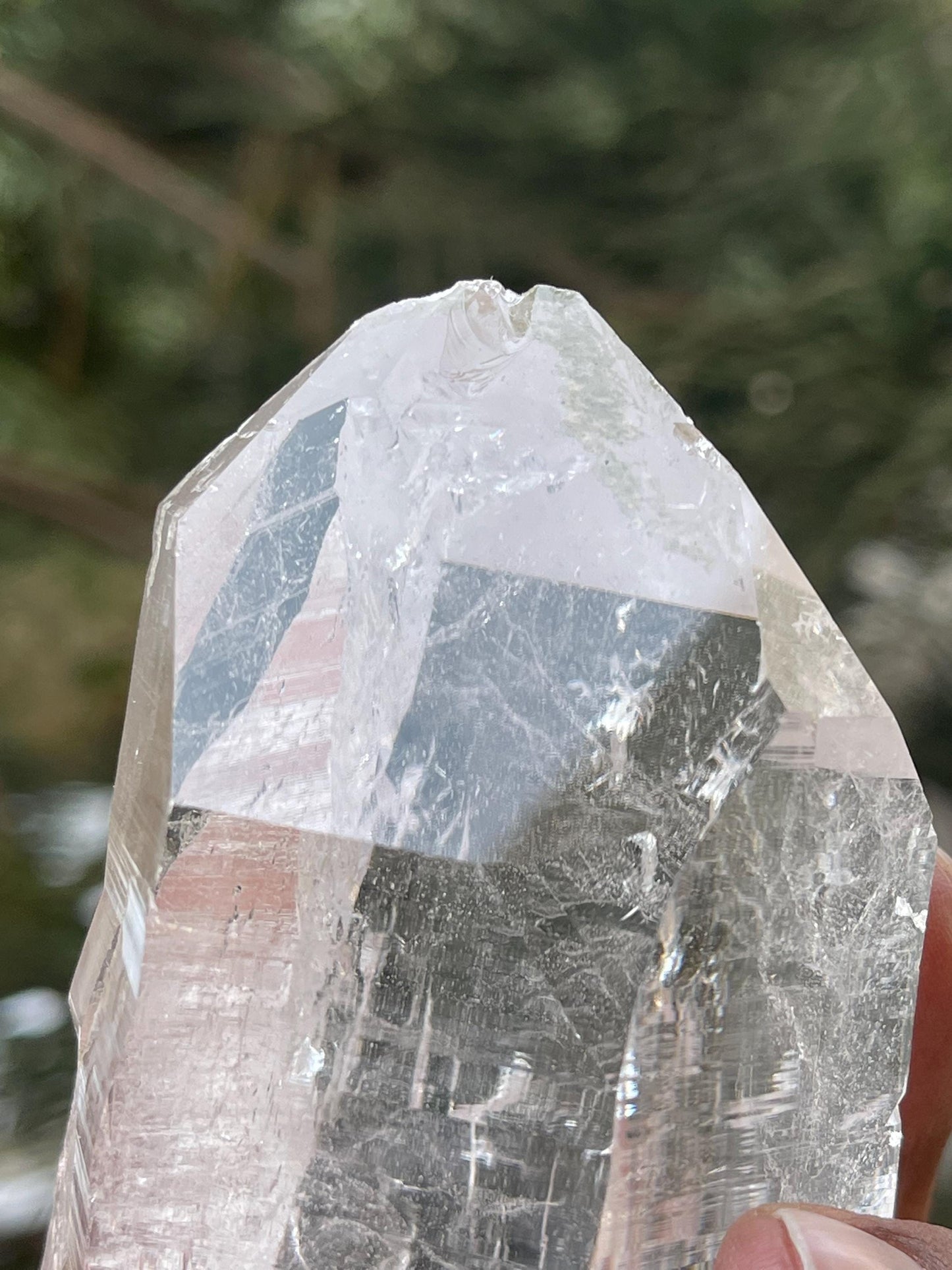 Water clean Himalayan quartz crystal
