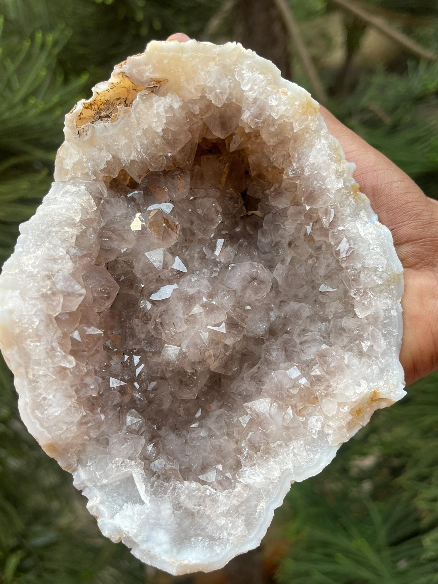 SMOKY QUARTZ GEODE