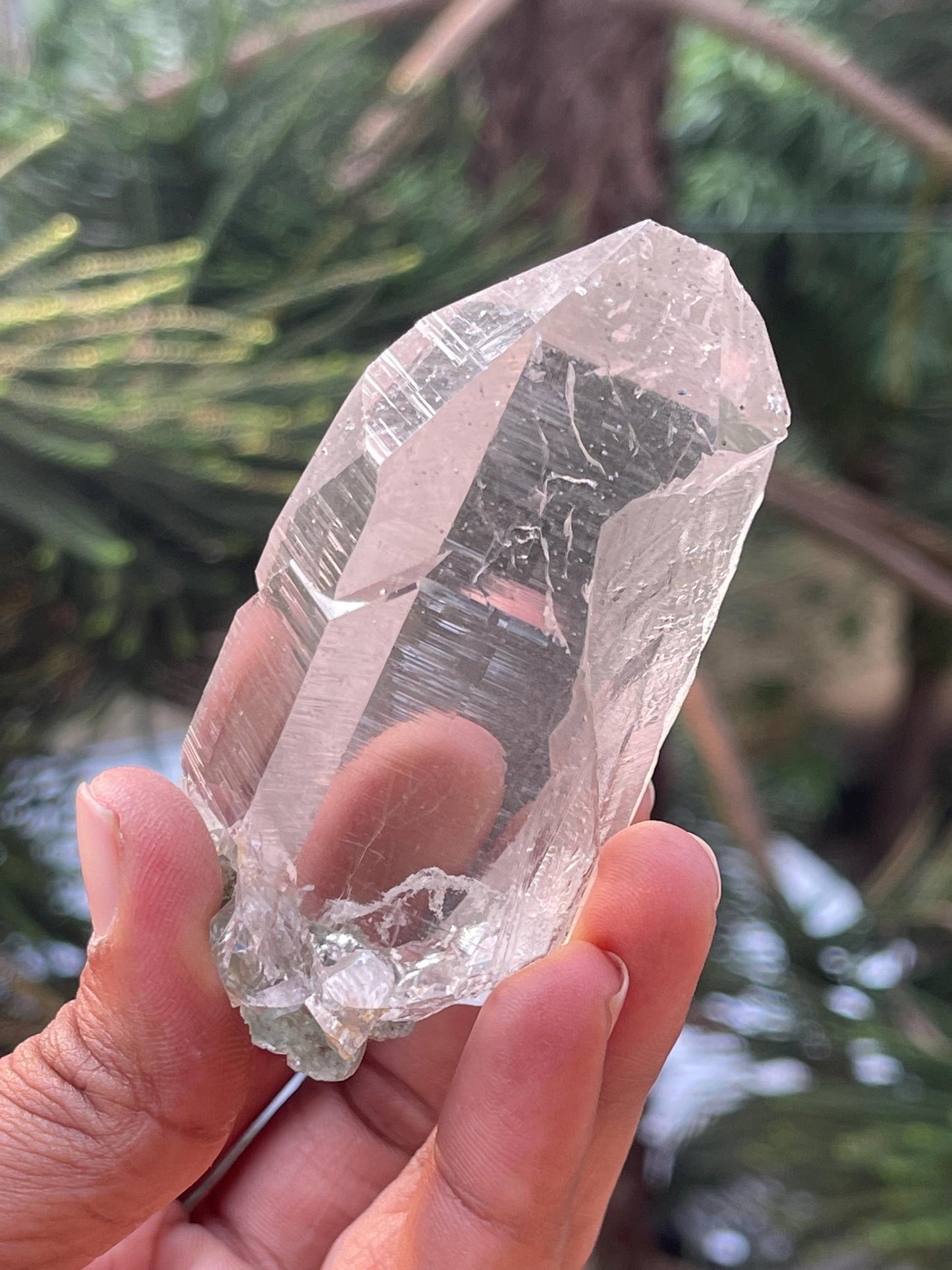 Clear Himalayan cathedral quartz