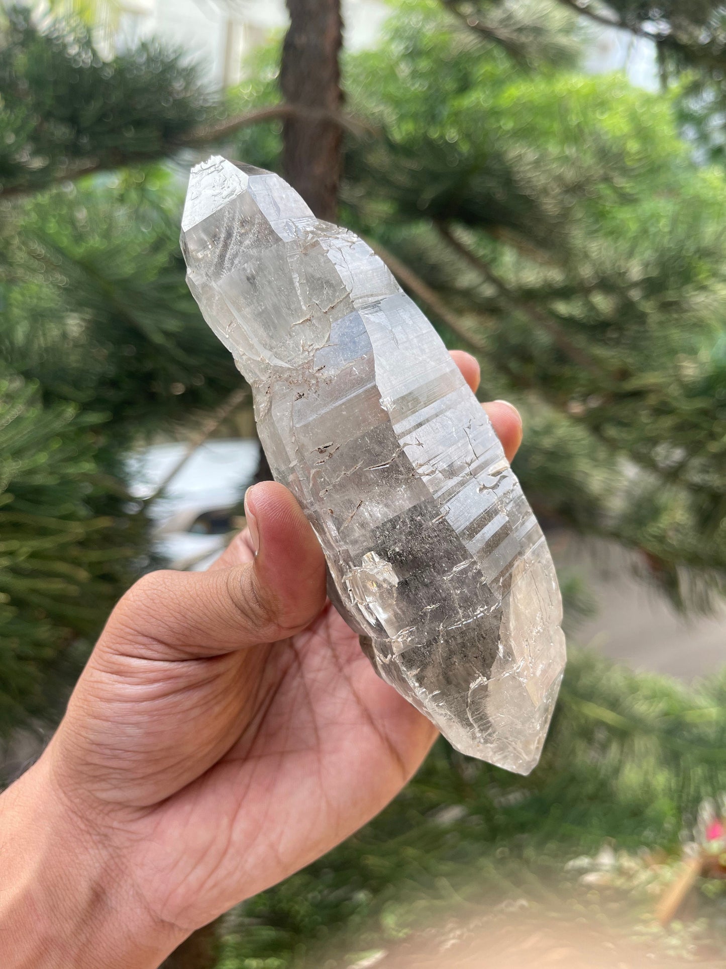 Double terminated Himalayan quartz floater