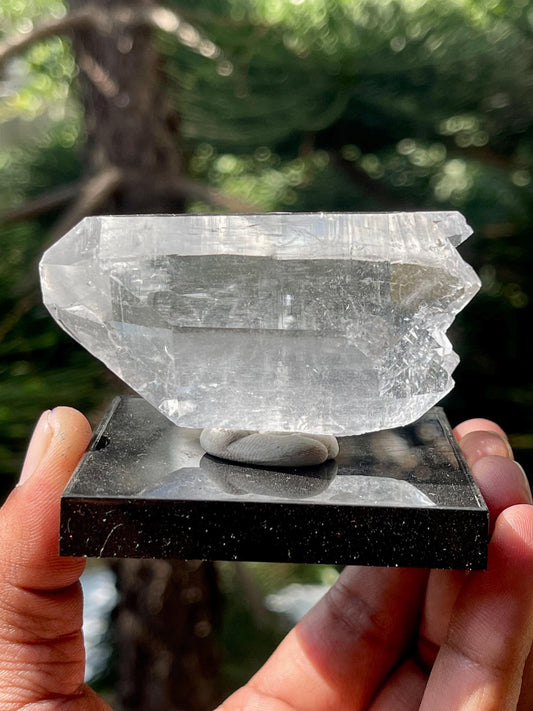 Himalayan quartz floater crystal