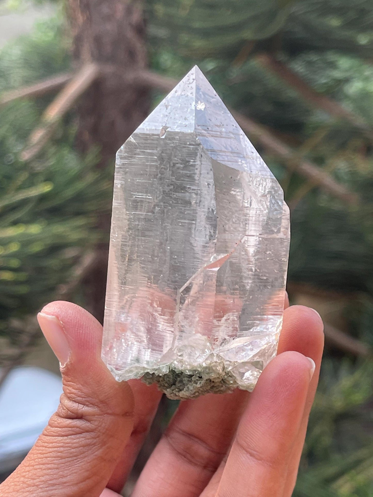 Clear Himalayan cathedral quartz