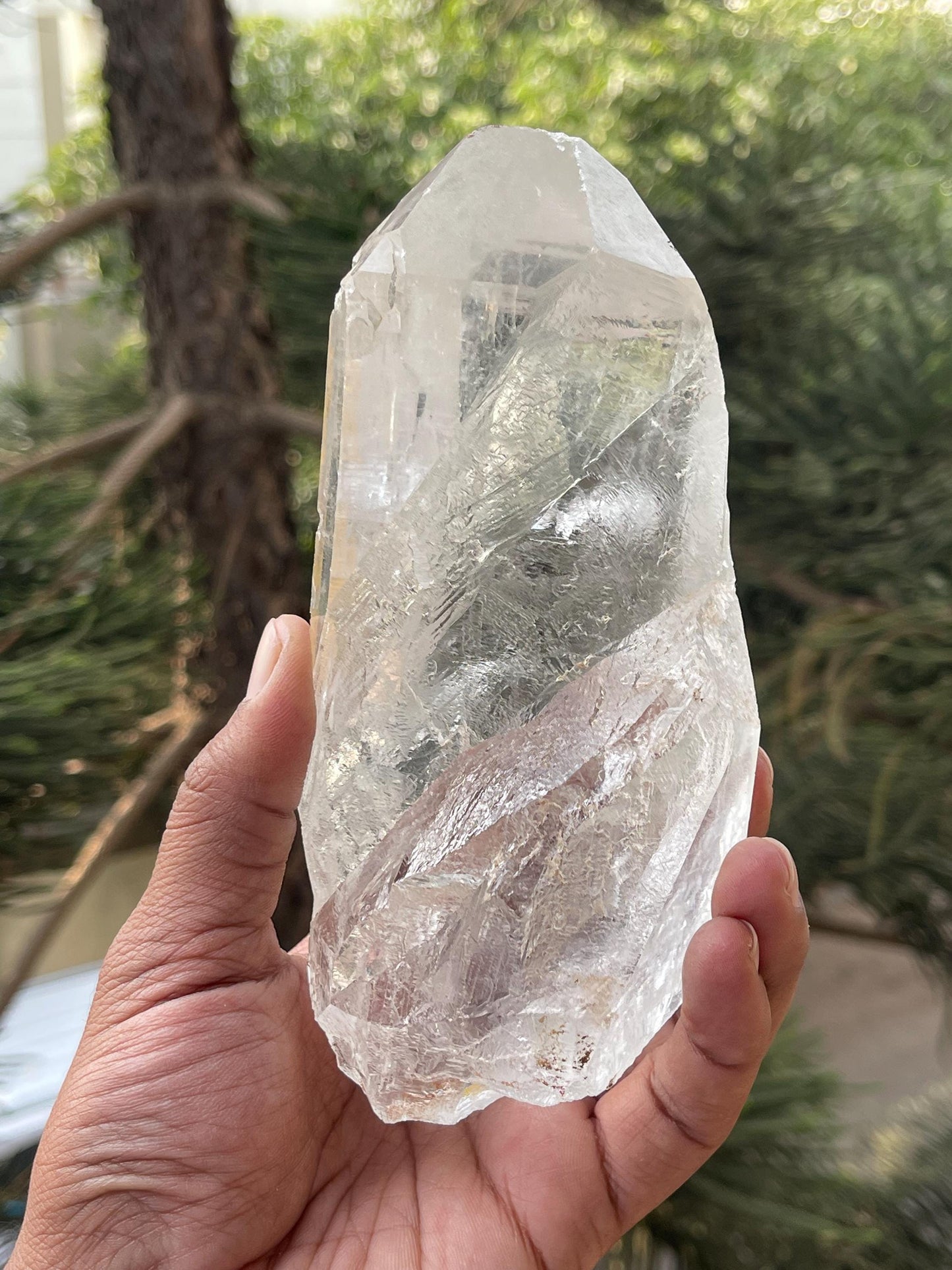 Rare formations of Himalayan quartz crystal