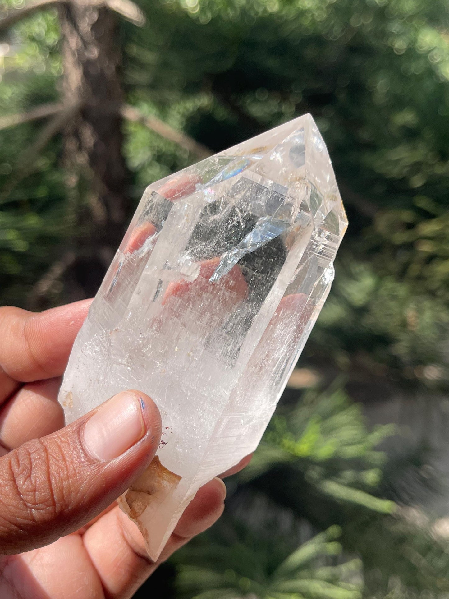 Himalayan clear quartz crystal