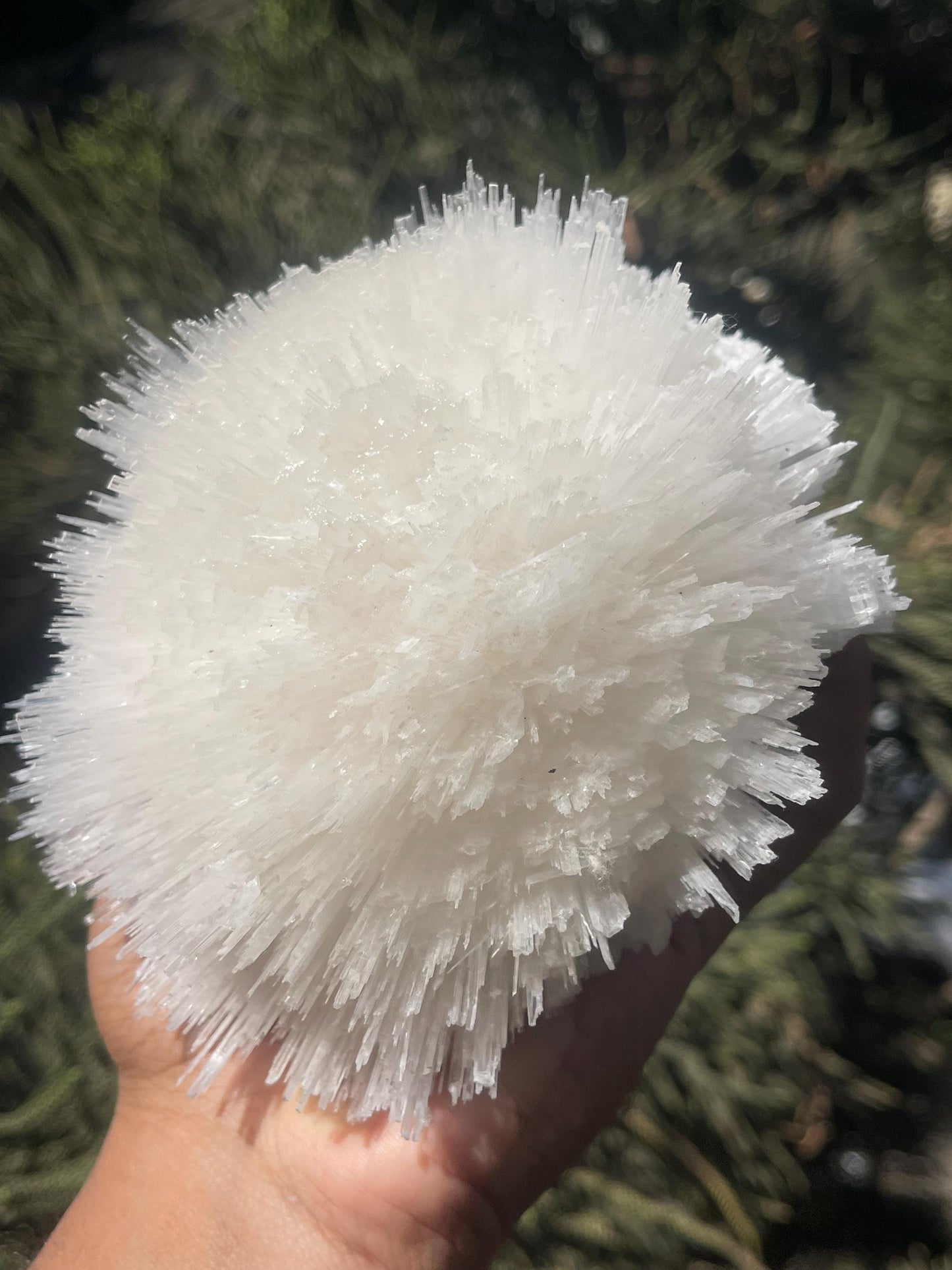 perfect scolecite flower