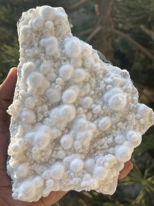 multiple okenite balls on matrix