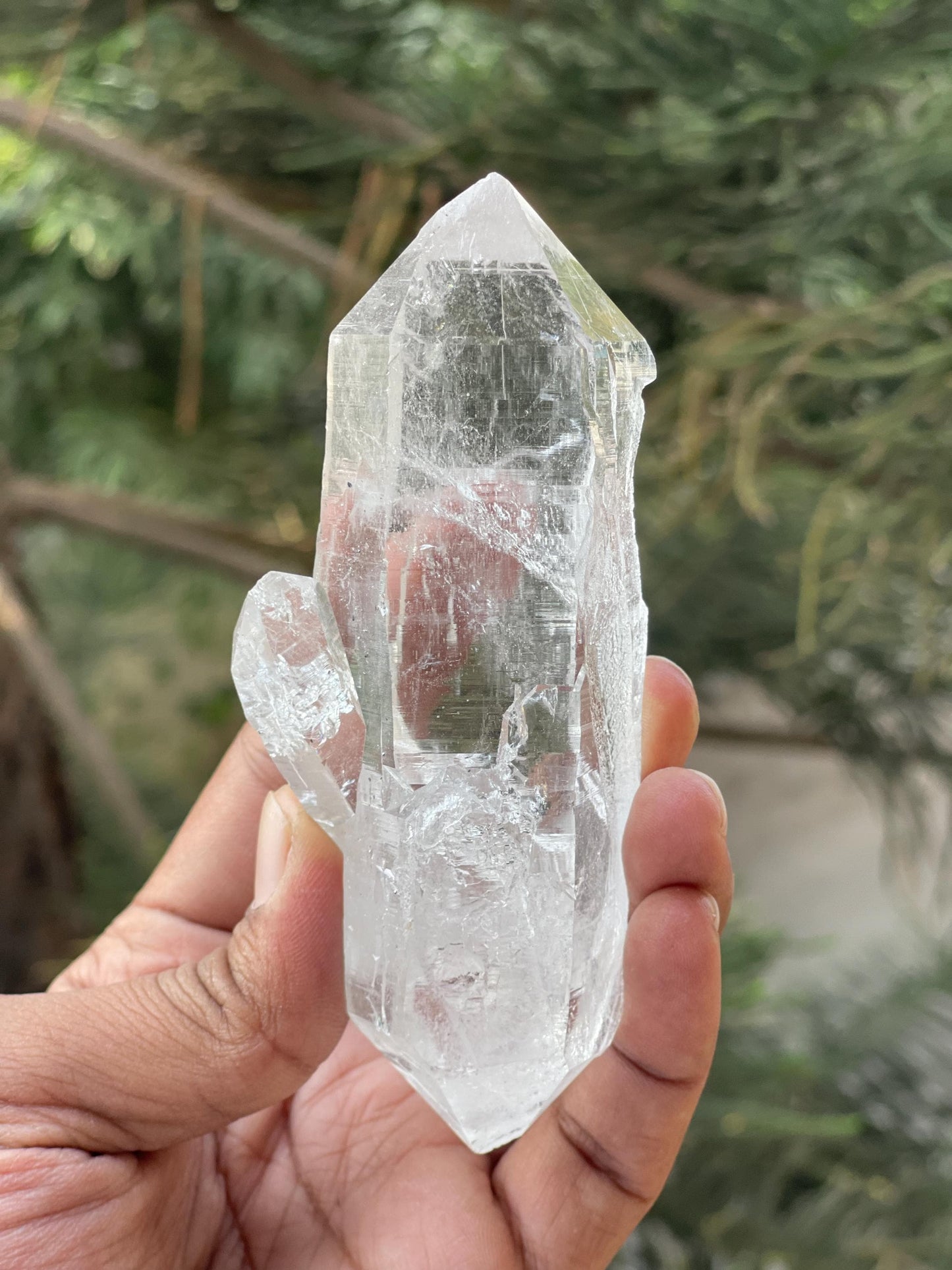 Double terminated Himalayan quartz floaters crystal