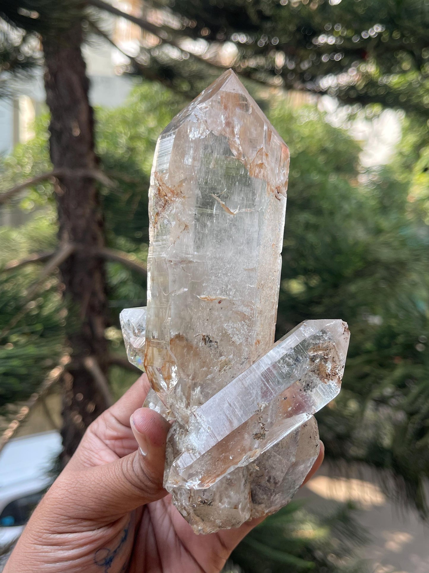 Himalayan quartz crystal
