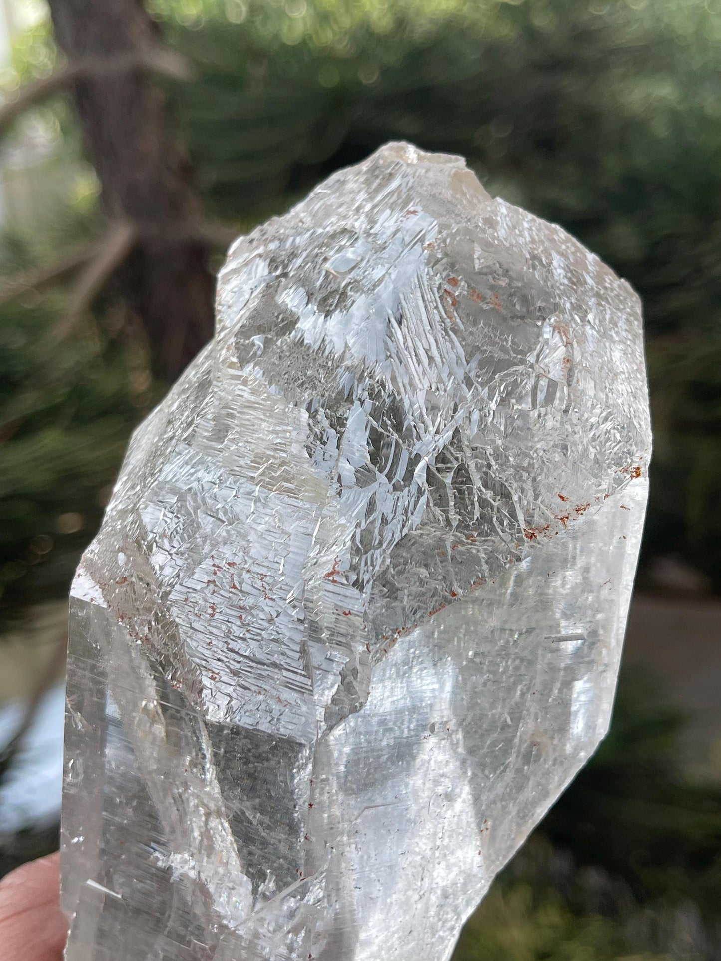 Rare formations of Himalayan quartz crystal