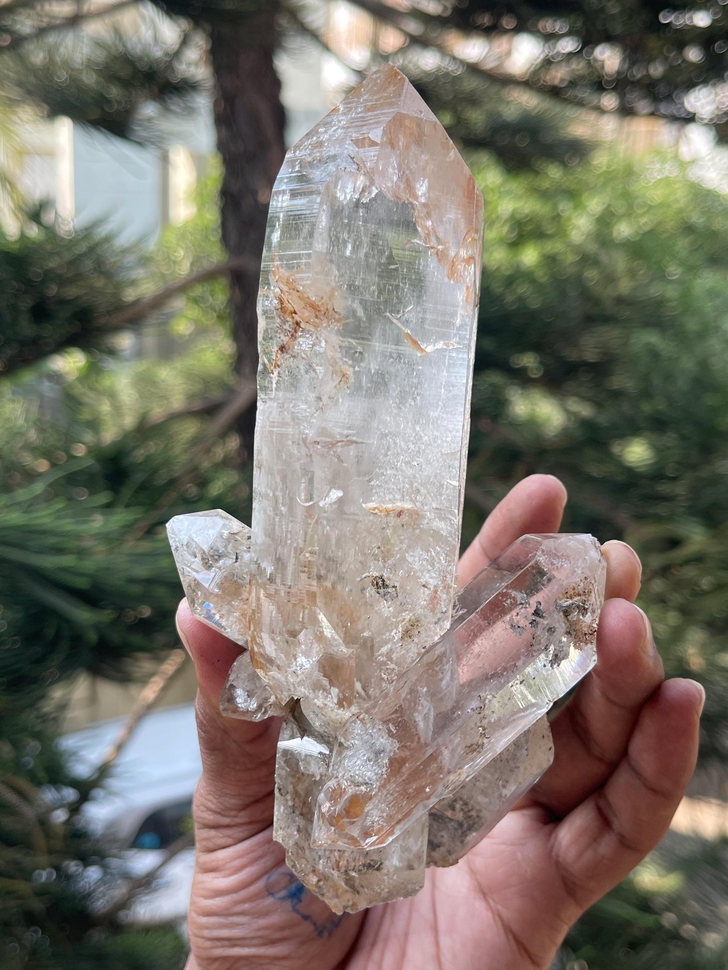 Himalayan quartz crystal