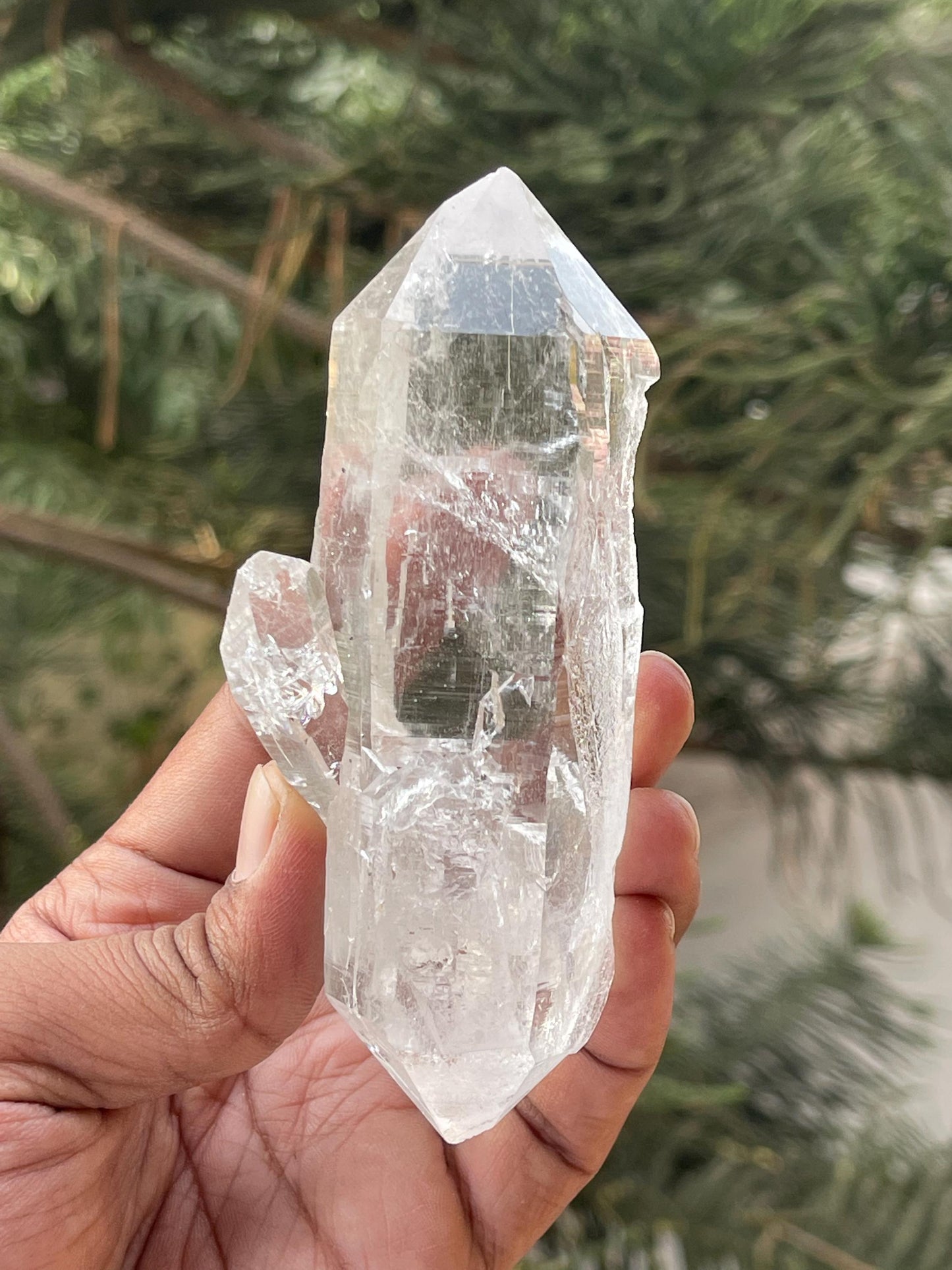Double terminated Himalayan quartz floaters crystal