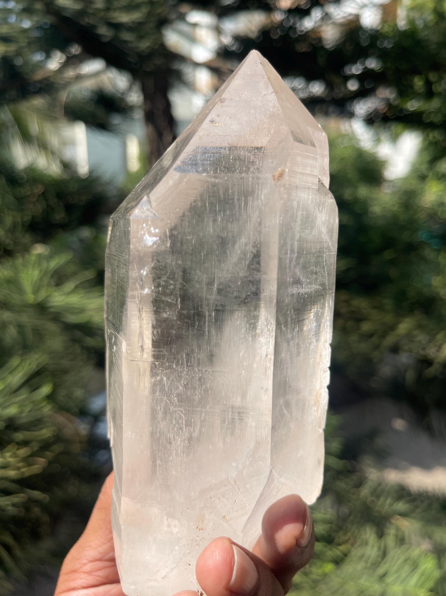 Himalayan cathedral Quartz Point crystal / Spiritual Healing Stone / Kullu Himachal Pradesh 1.1kg