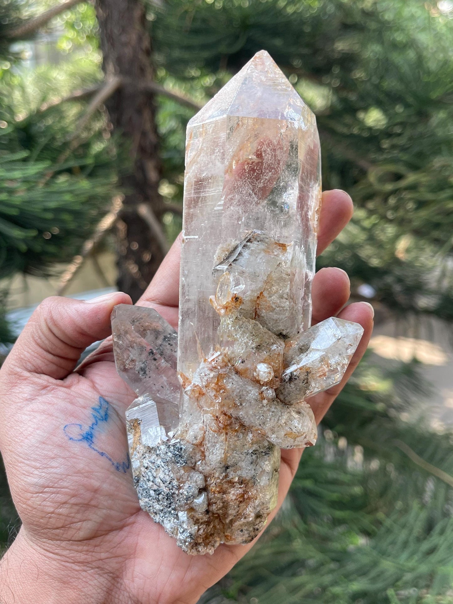 Himalayan quartz crystal