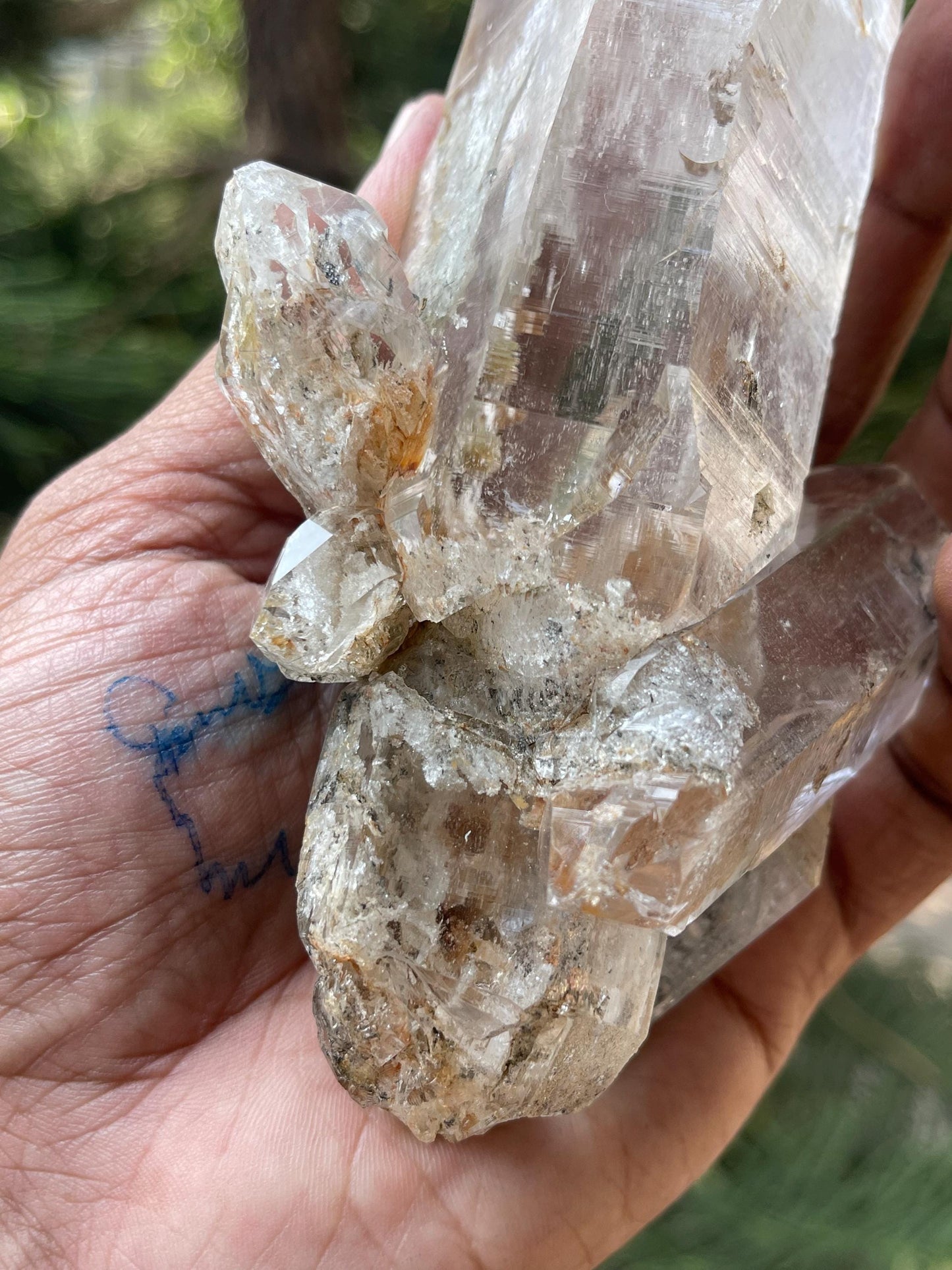 Himalayan quartz crystal