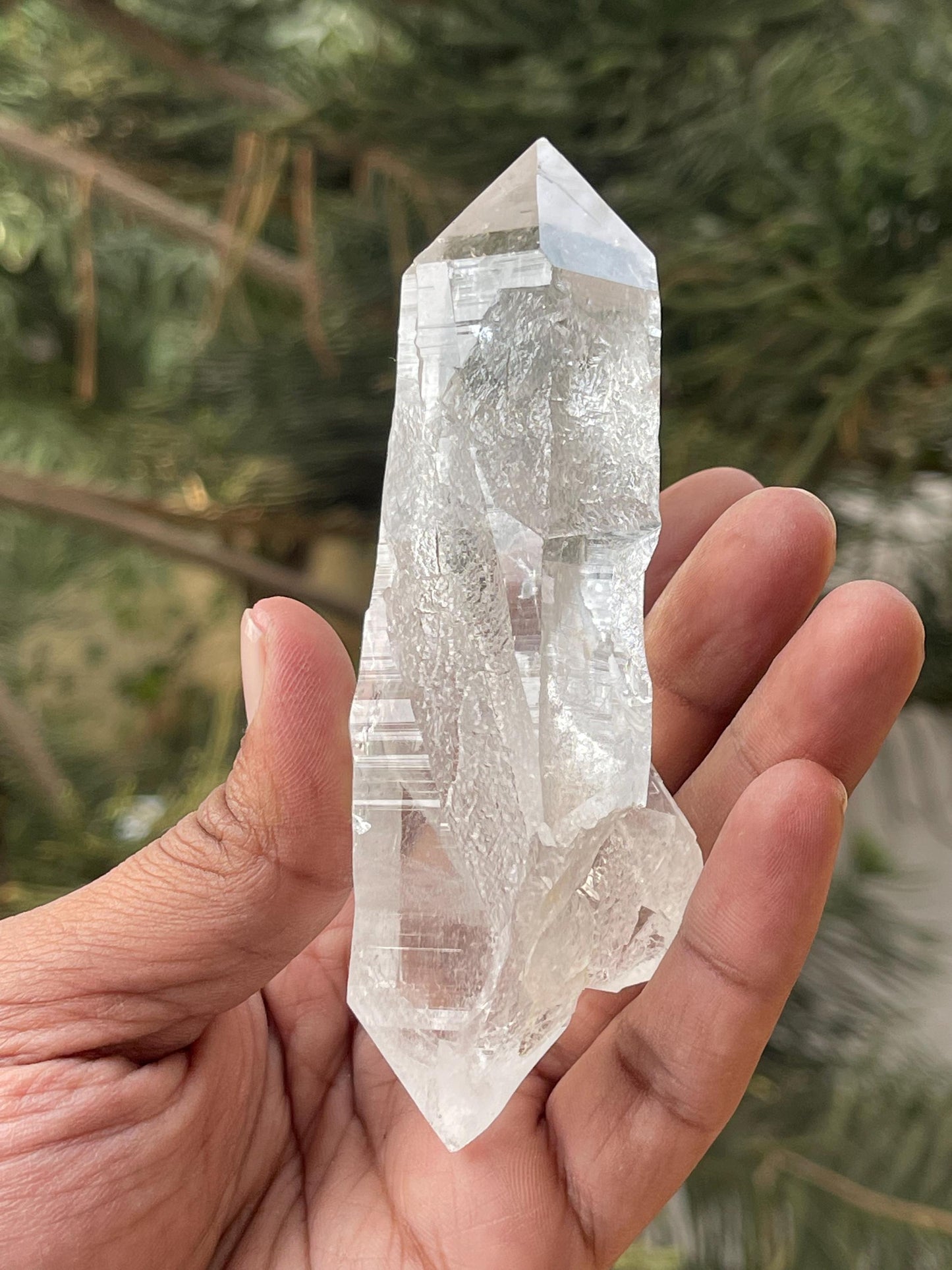 Double terminated Himalayan quartz floaters crystal