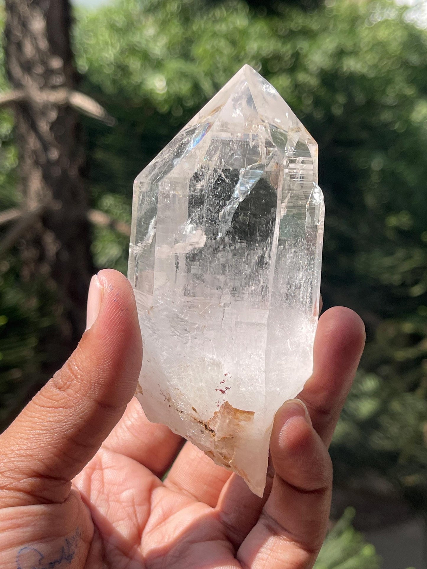 Himalayan clear quartz crystal