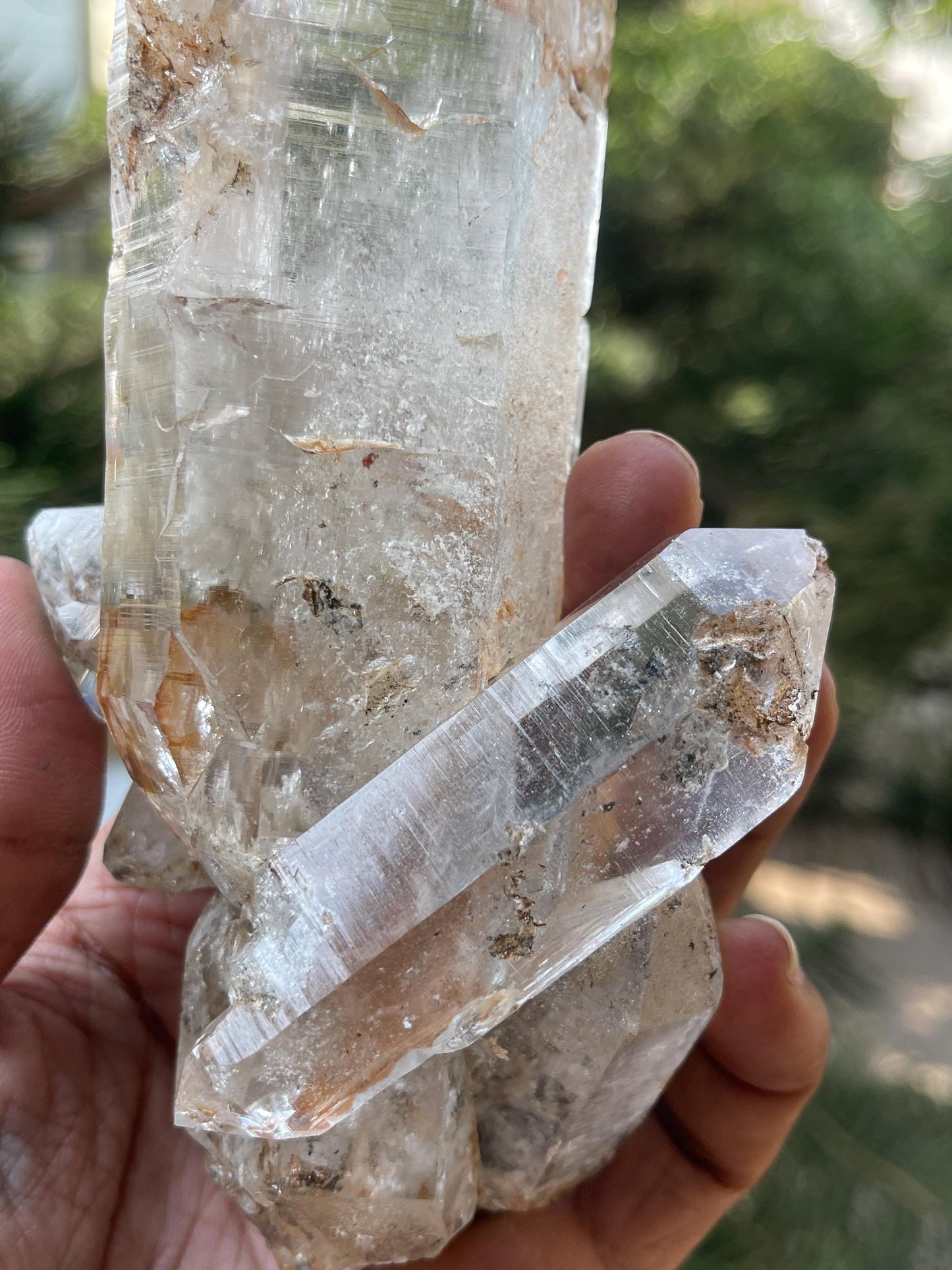 Himalayan quartz crystal