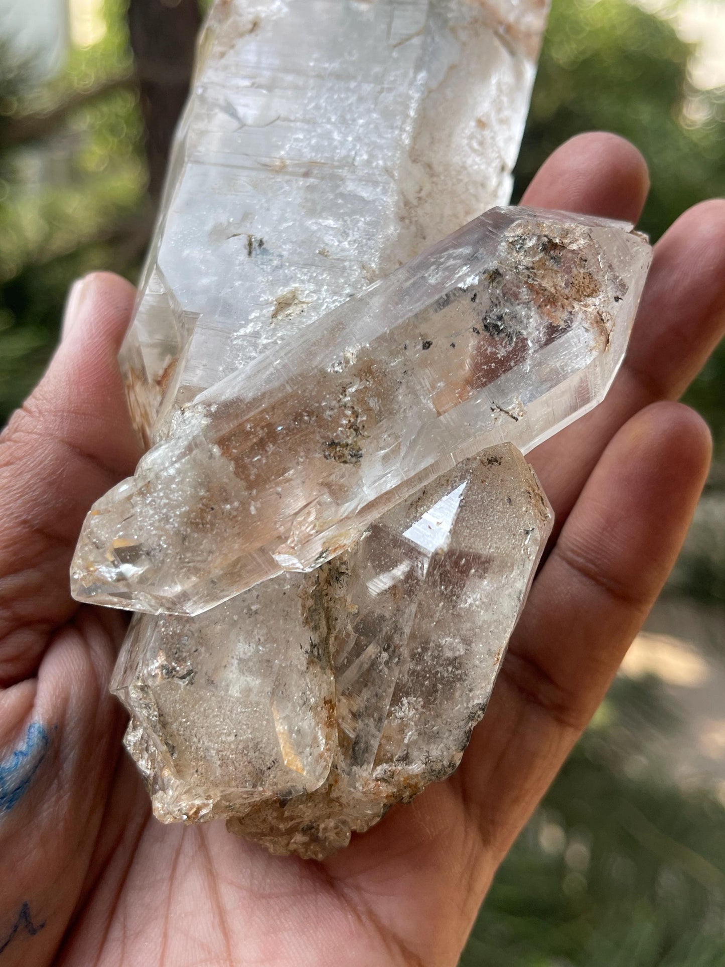 Himalayan quartz crystal