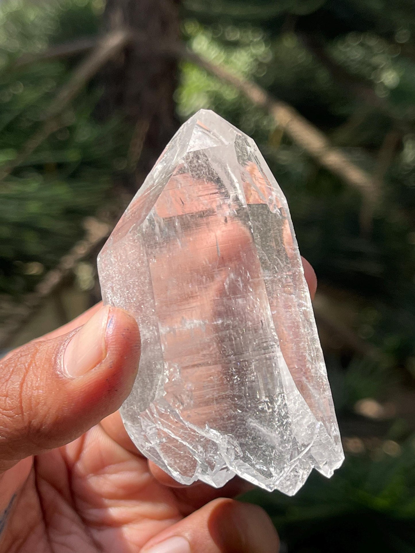 Himalayan quartz floater crystal