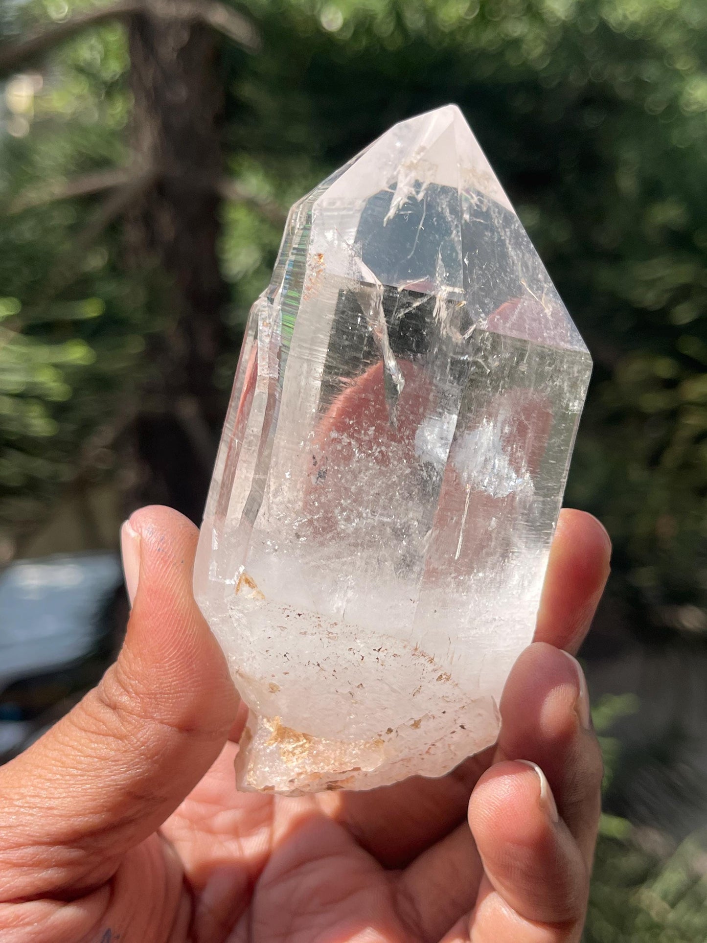 Himalayan clear quartz crystal