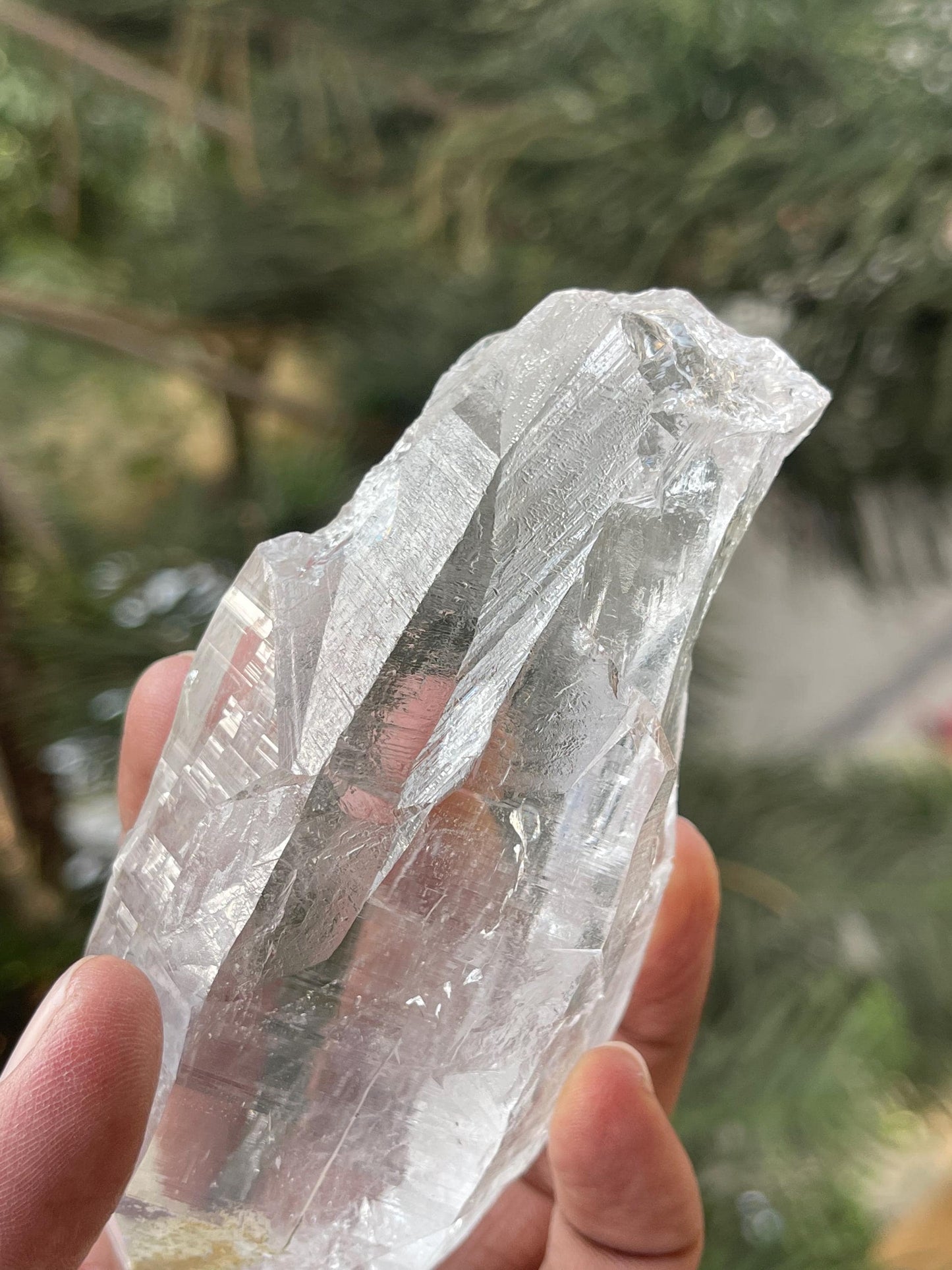 Water clean Himalayan quartz crystal