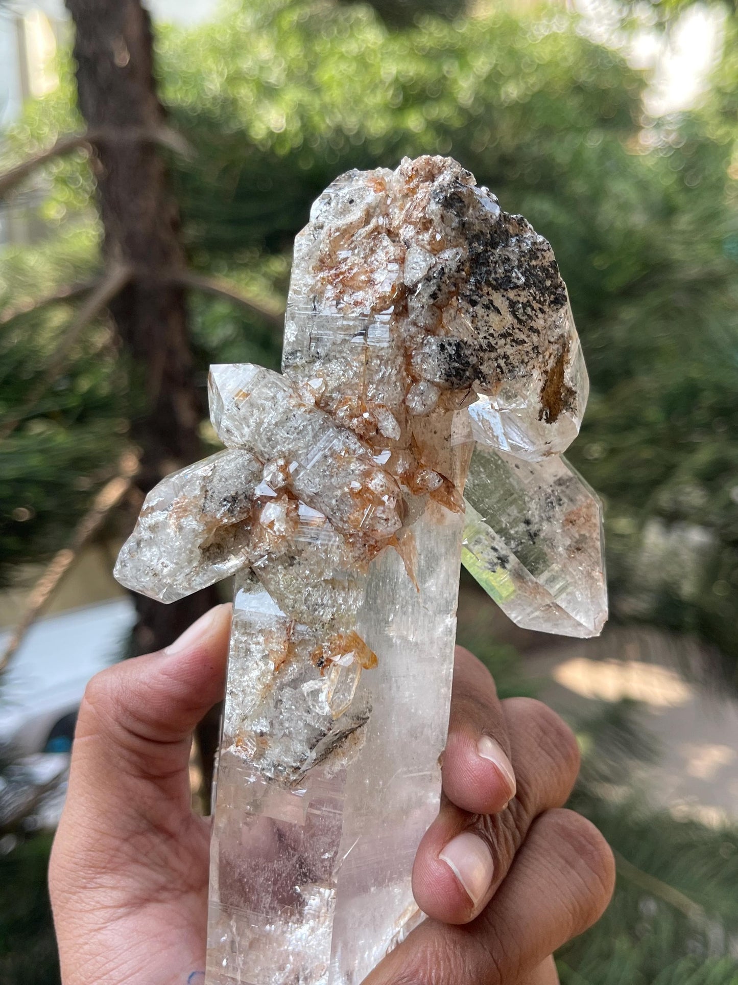 Himalayan quartz crystal