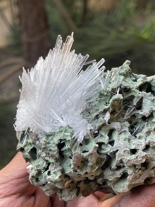 Scolecite Crystal on matrix