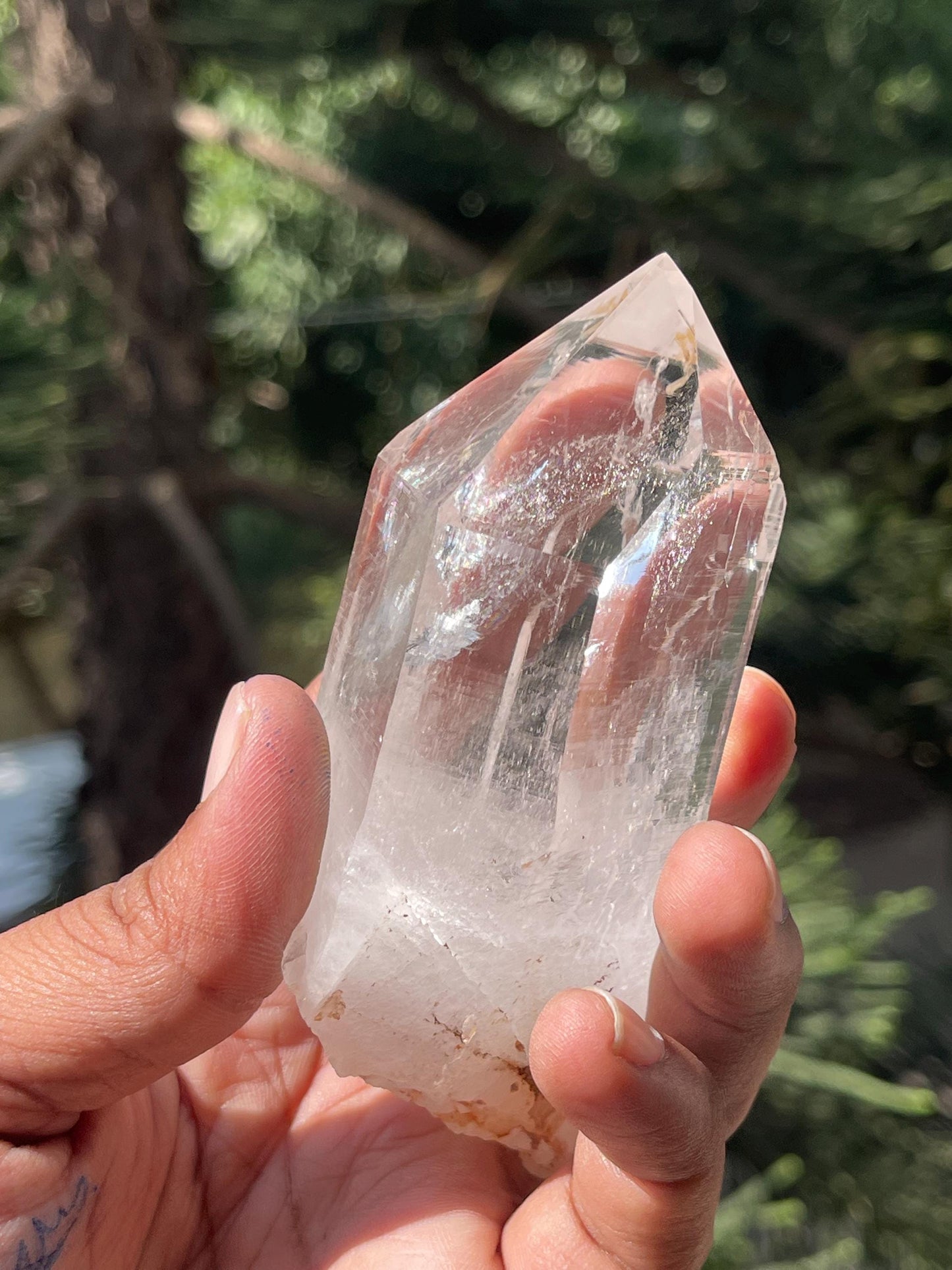 Himalayan clear quartz crystal