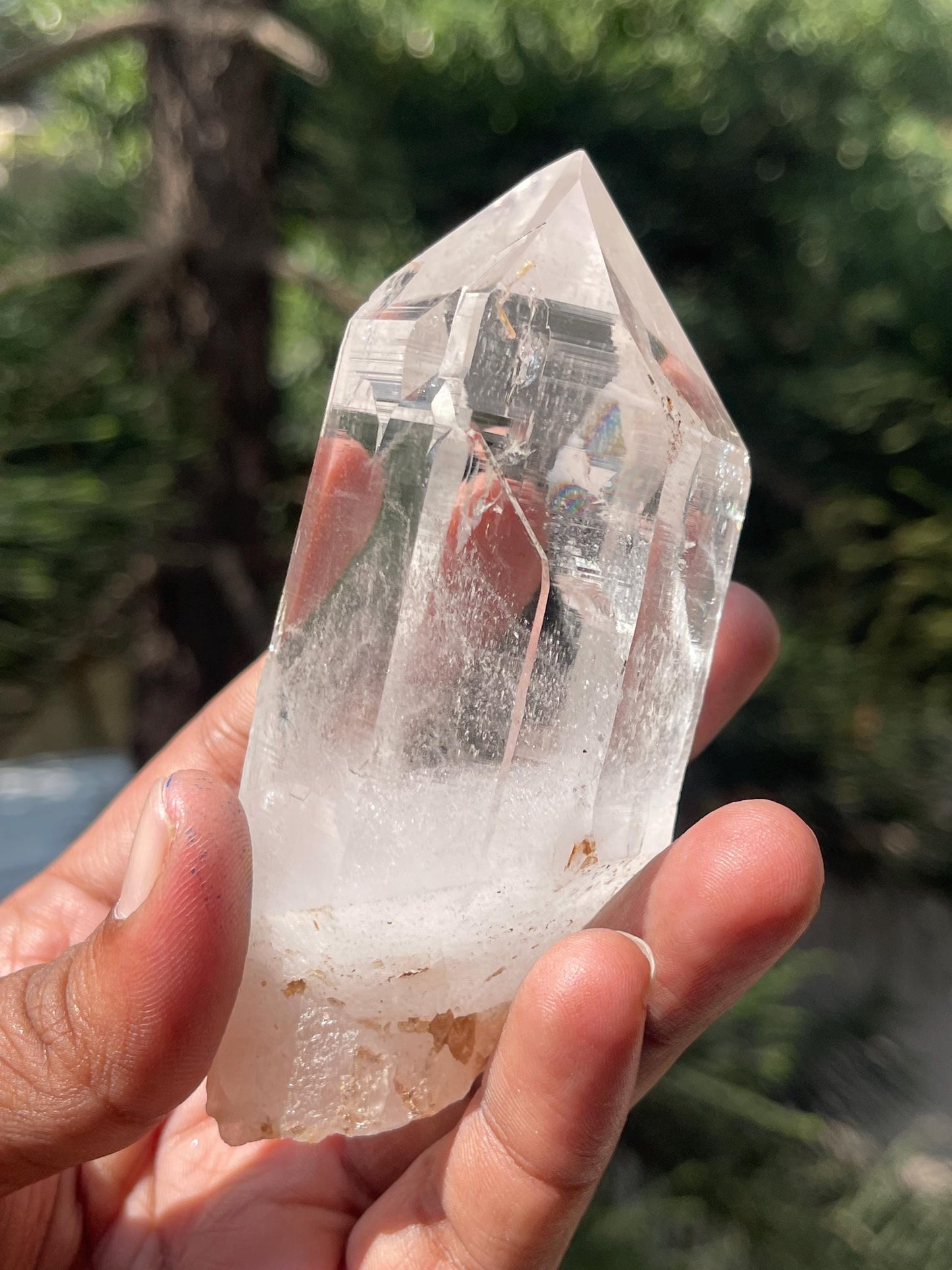 Himalayan clear quartz crystal
