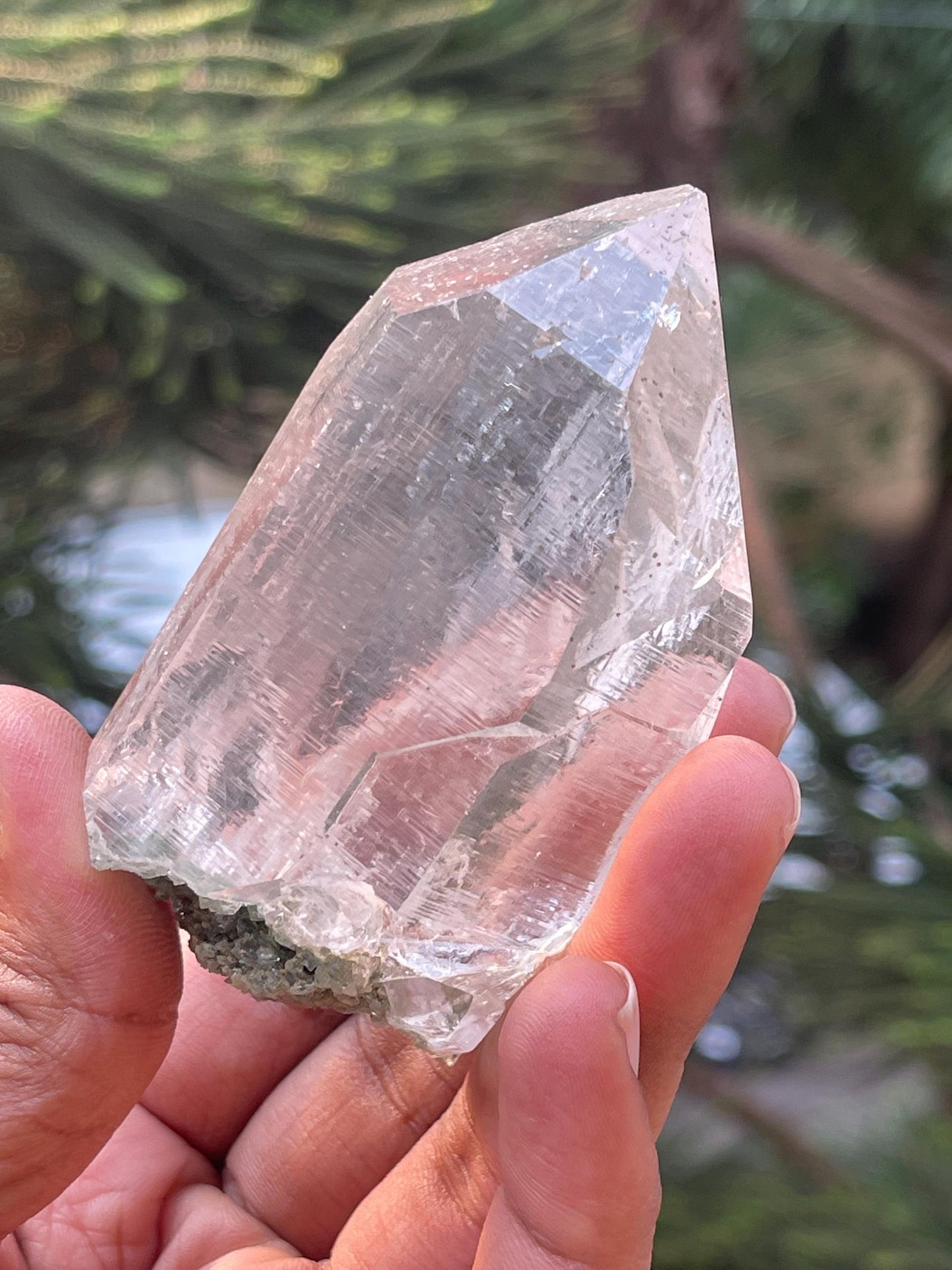 Clear Himalayan cathedral quartz