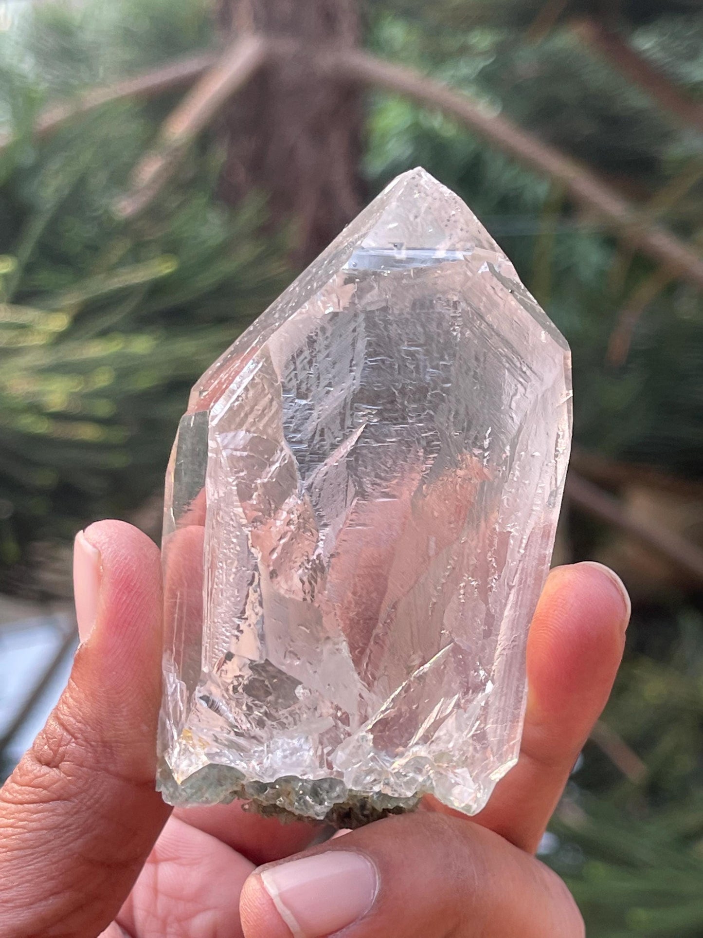 Clear Himalayan cathedral quartz